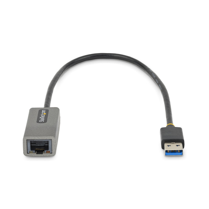 StarTech.com USB 3.0 auf Gigabit Ethernet Netzwerk Adapter - 10/100/1000 Mbit/s, USB auf RJ45, USB auf LAN Adapter, USB Ethernet Adapter (GbE), 30cm Festes Kabel, Treiberlose Installation