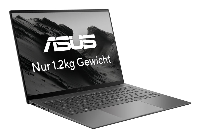 ASUS Zenbook S14 UX5406AA-SU207W Copilot+ PC Intel Core Ultra 9 386H Laptop 35,6 cm (14") Touchscreen 3K 32 GB LPDDR5x-SDRAM 1 TB SSD Wi-Fi 7 (802.11be) Windows 11 Home Deutsch Grau