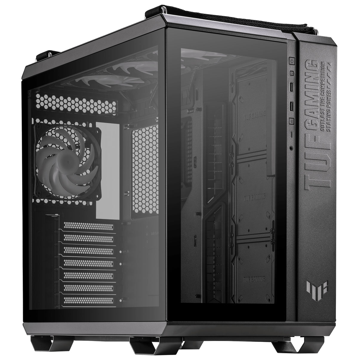 ASUS TUF Gaming GT502 PLUS Midi Tower Schwarz
