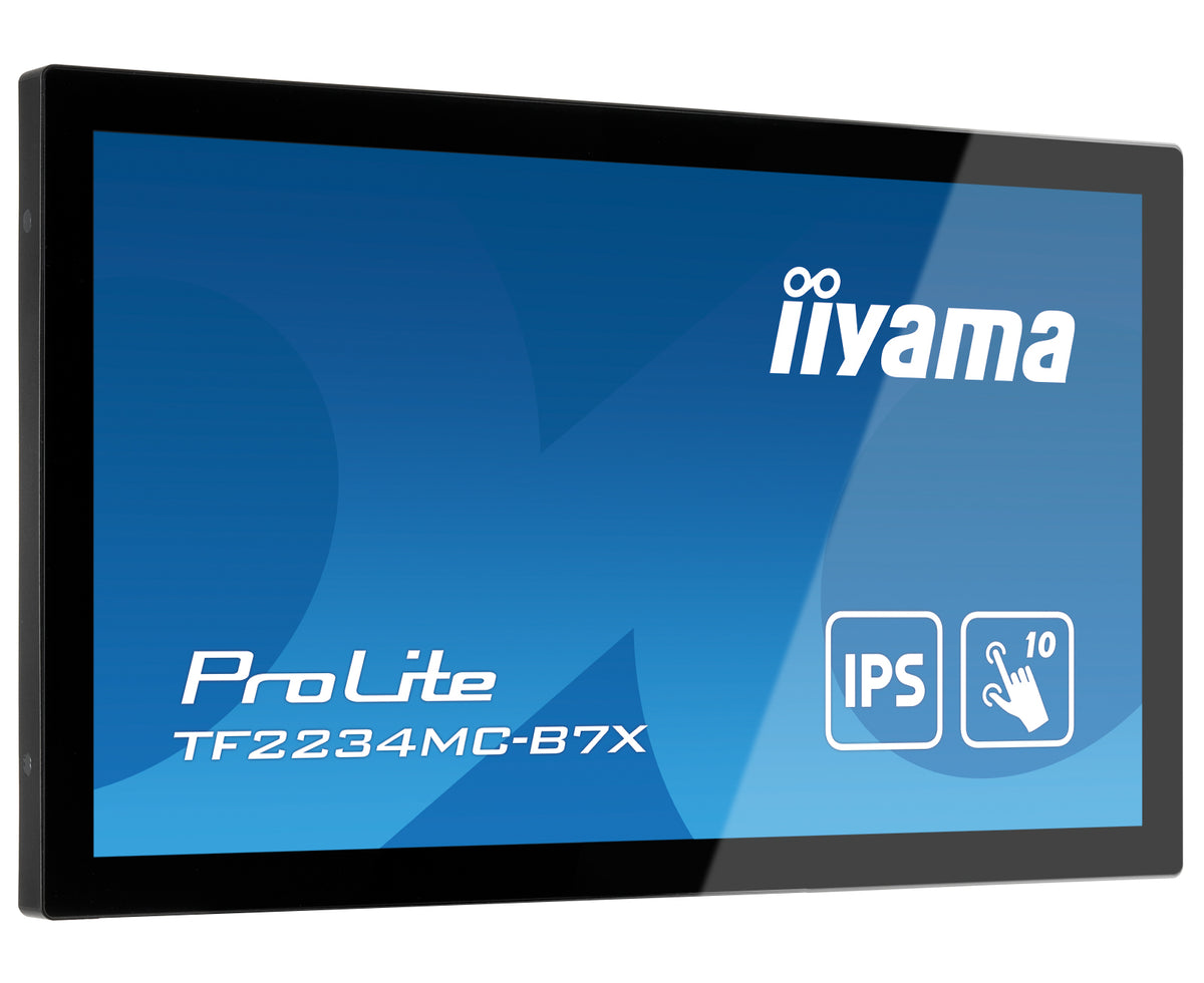 iiyama ProLite TF2234MC-B7X Computerbildschirm 54,6 cm (21.5") 1920 x 1080 Pixel Full HD LED Touchscreen Multi-Nutzer Schwarz