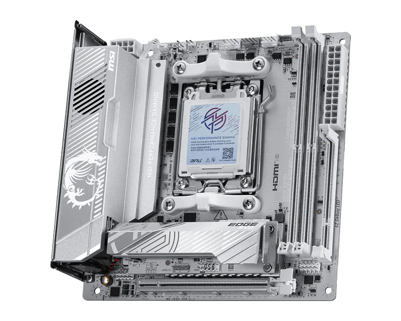 MSI MPG X870I EDGE TI EVO WIFI Motherboard AMD X870 Sockel AM5 mini ITX