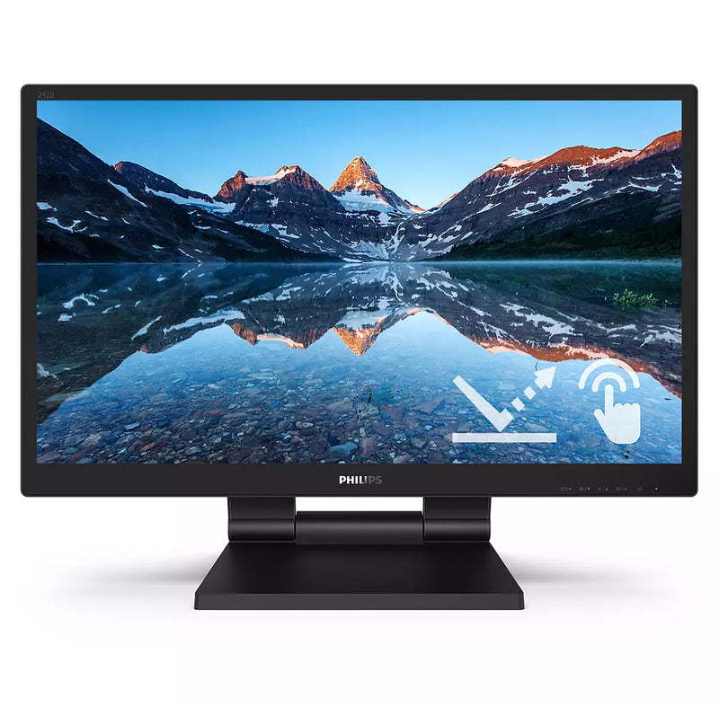 Philips 242B9TL/00 Computerbildschirm 60,5 cm (23.8") 1920 x 1080 Pixel Full HD LCD Touchscreen Schwarz