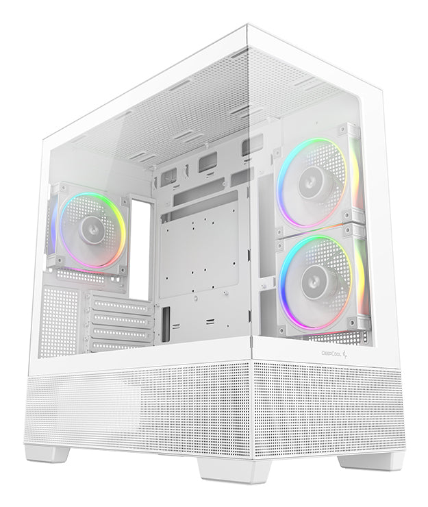 DeepCool CG380 3F WH Midi Tower Weiß
