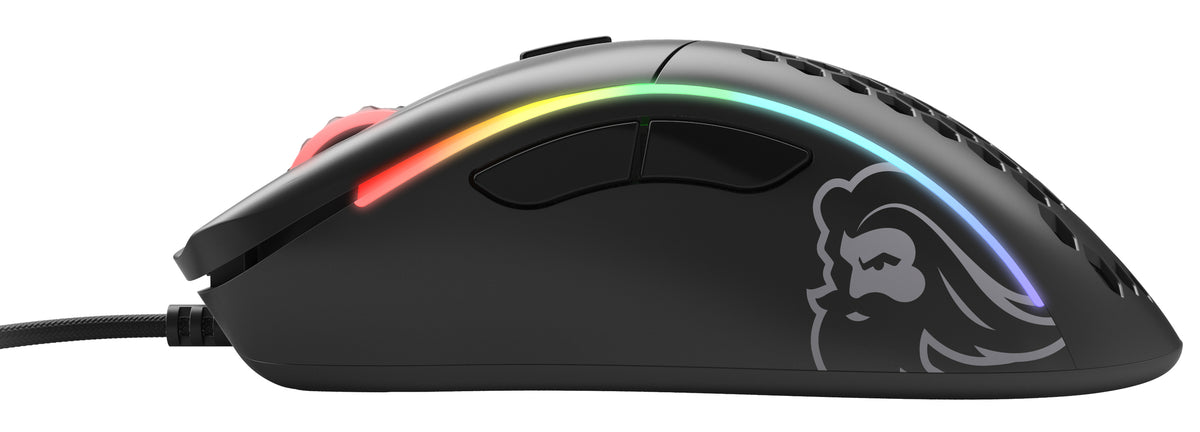Glorious Gaming Model D Maus rechts USB Typ-A Optisch 12000 DPI