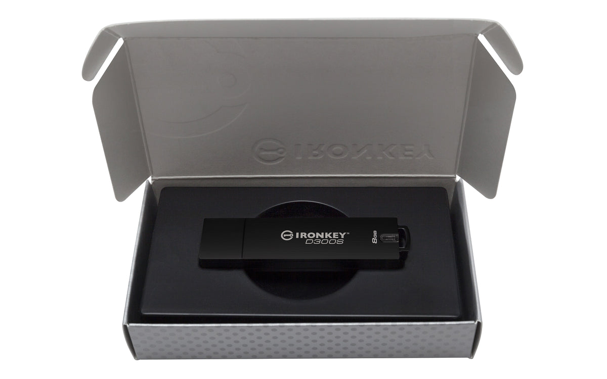 Kingston Technology IronKey 8GB D300S AES 256 XTS verschlüsselter USB-Stick