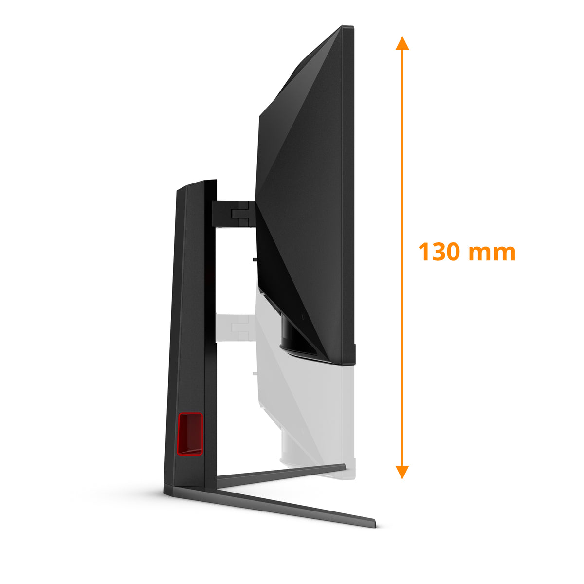 AOC G4 CU34G4/69 Computerbildschirm 86,4 cm (34") 3440 x 1440 Pixel Schwarz, Rot