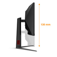 AOC G4 CU34G4/69 Computerbildschirm 86,4 cm (34") 3440 x 1440 Pixel Schwarz, Rot
