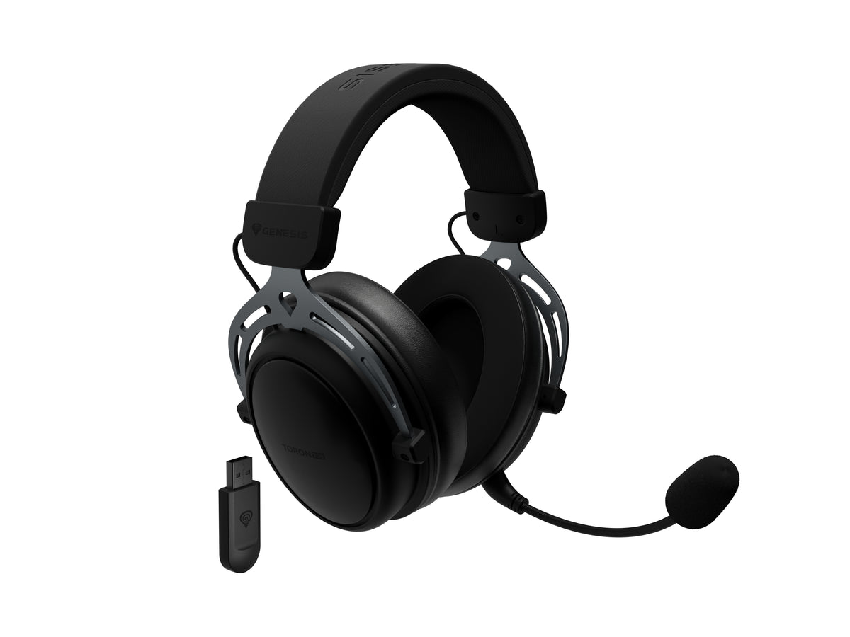 GENESIS Toron 706 Kopfhörer Verkabelt & Kabellos Kopfband Gaming USB Typ-C Bluetooth Schwarz
