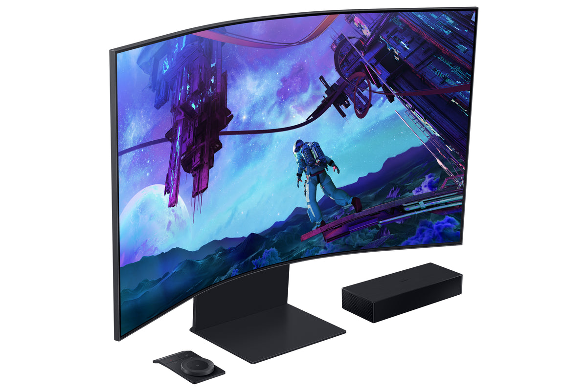 Samsung G97NC Computerbildschirm 139,7 cm (55") 3840 x 2160 Pixel 4K Ultra HD LED Schwarz