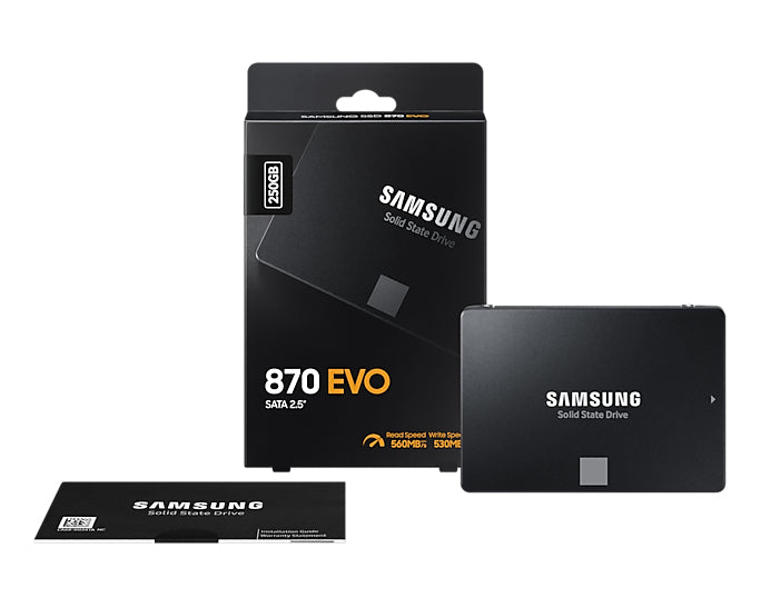 Samsung 870 EVO 250 GB 2.5" Serial ATA III V-NAND MLC