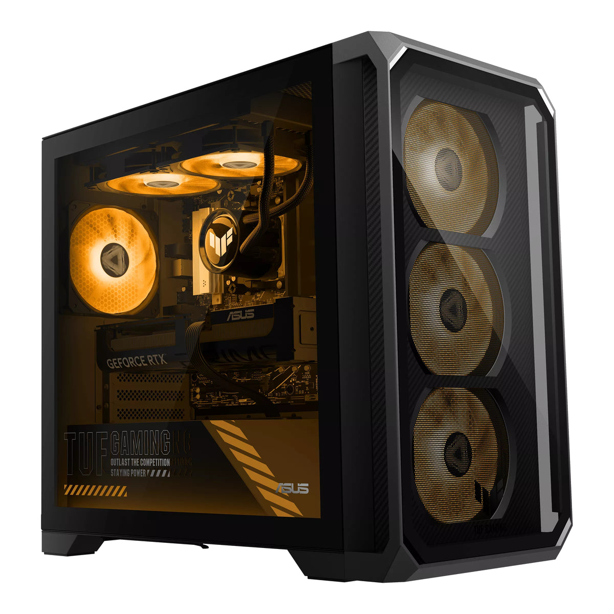 ASUS TUF Gaming T700 T700TL-9275HX043W Intel Core Ultra 9 275HX 32 GB DDR5-SDRAM 1 TB SSD NVIDIA GeForce RTX 5070 Windows 11 Home Tower PC Grau