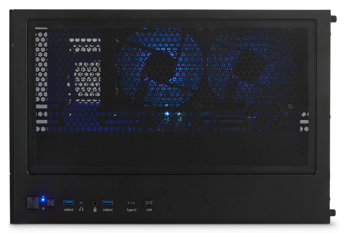 ERAZER Tank X15 (MD 340129) AMD Ryzen™ 7 7800X3D 32 GB DDR5-SDRAM 2 TB SSD NVIDIA GeForce RTX 5070 Windows 11 Home Tower PC Schwarz
