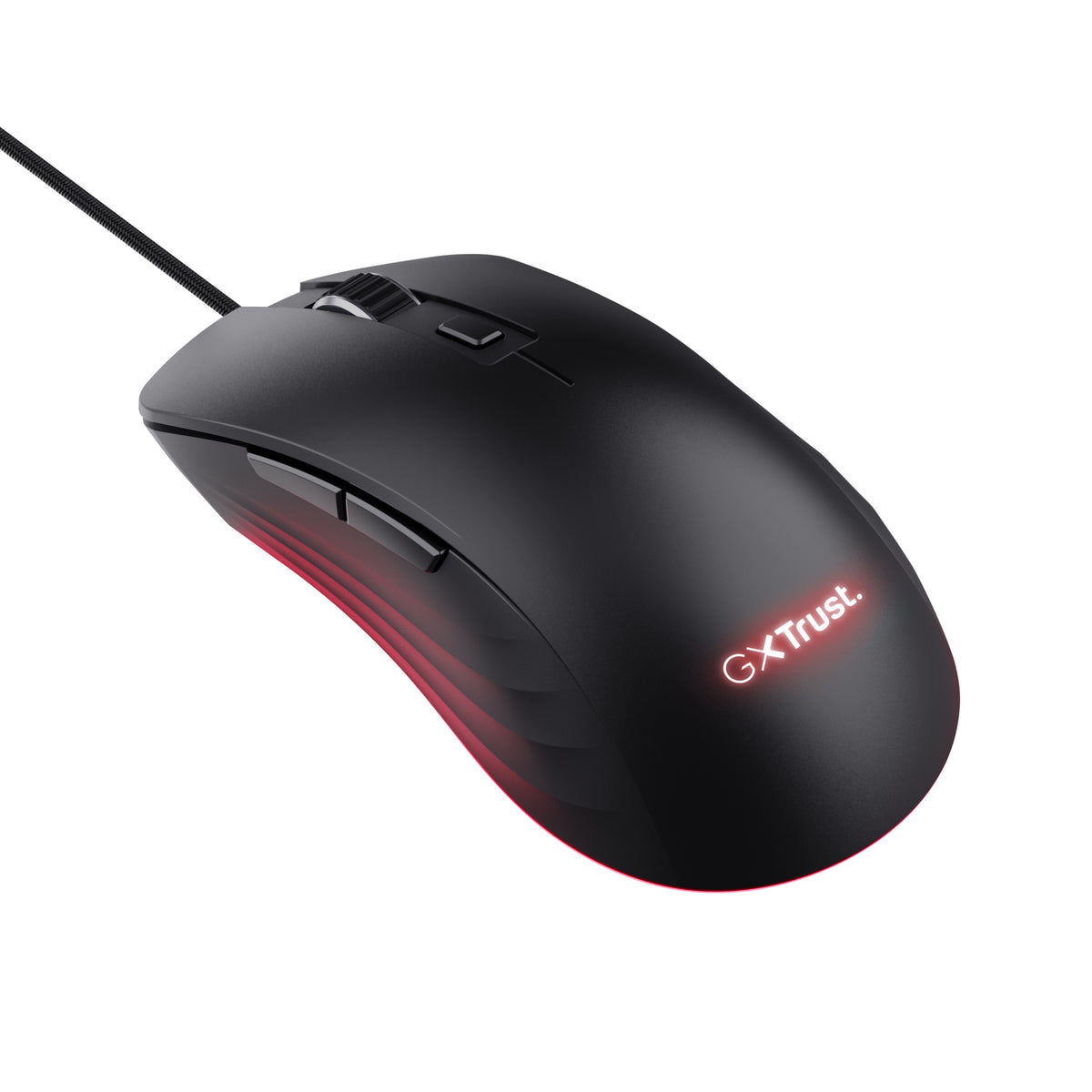 Trust GXT924 YBAR+ Maus Gaming rechts USB Typ-A Optisch 25600 DPI