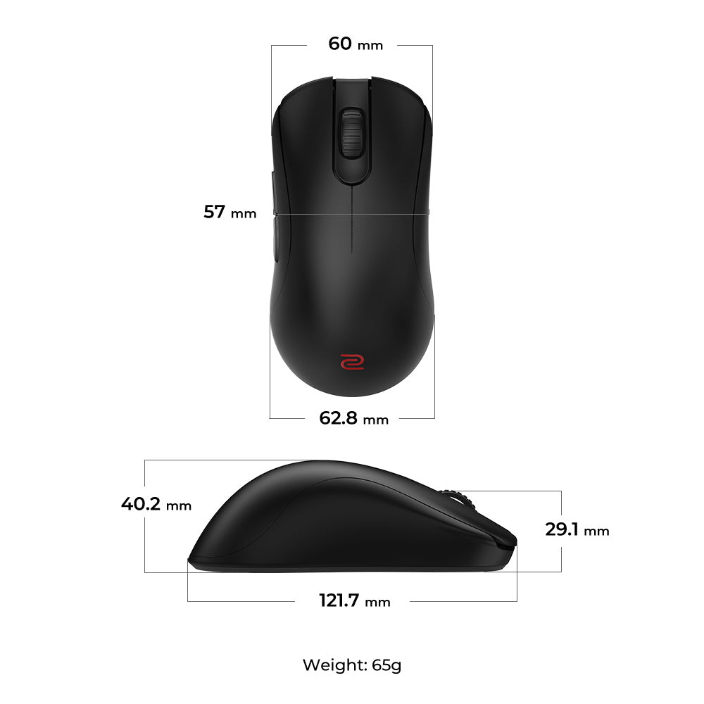 ZOWIE ZA13-DW Maus Gaming rechts RF Wireless 3200 DPI