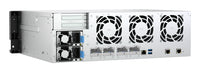 QNAP TS-H1655XEU-RP Speicherserver Rack (3U) Intel Atom® C5125 8 GB DDR4 0 TB QuTS hero Schwarz, Grau