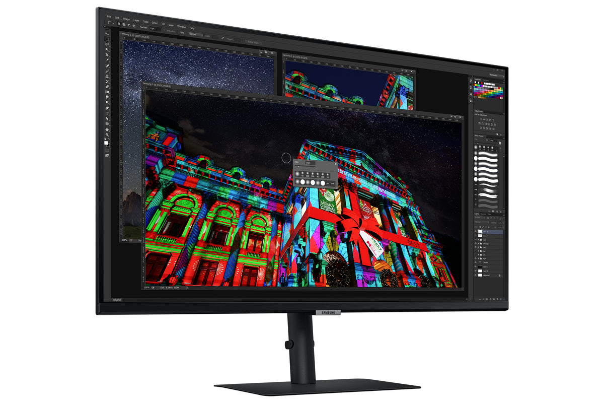 Samsung S80A Computerbildschirm 68,6 cm (27") 3840 x 2160 Pixel 4K Ultra HD LED Schwarz