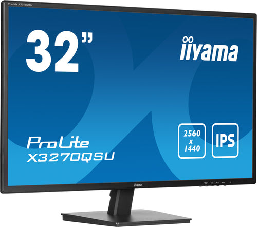 iiyama ProLite X3270QSU-B1 Computerbildschirm 80 cm (31.5") 2560 x 1440 Pixel Wide Quad HD LED Schwarz