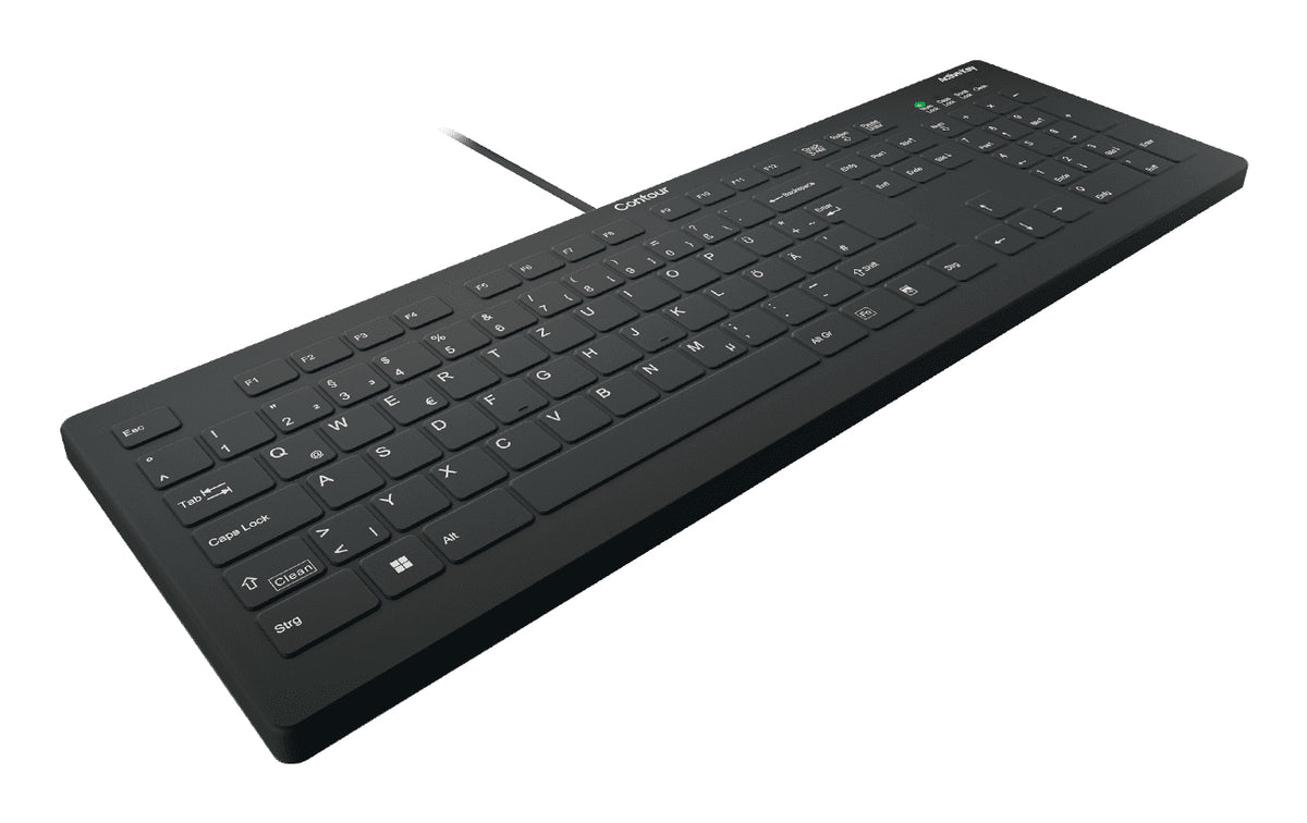 Contour Design Active Key AK-C8112-U1-B Tastatur Medizinisch USB Deutsch Weiß