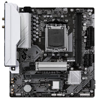 GIGABYTE B650M GAMING WIFI6E Mainboard - AMD Ryzen 9000 Serie CPUs, 5+2+2 Phasen VRM, bis zu 6400 MHz DDR5 (OC), 1xPCIe 4.0 M.2, 2,5 GbE LAN, WIFI 6E, USB 3.2 Gen 1