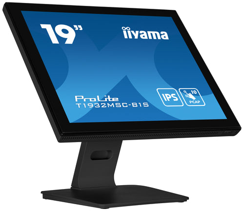 iiyama ProLite T1932MSC-B1S Computerbildschirm 48,3 cm (19") 1280 x 1024 Pixel Full HD LED Touchscreen Tisch Schwarz