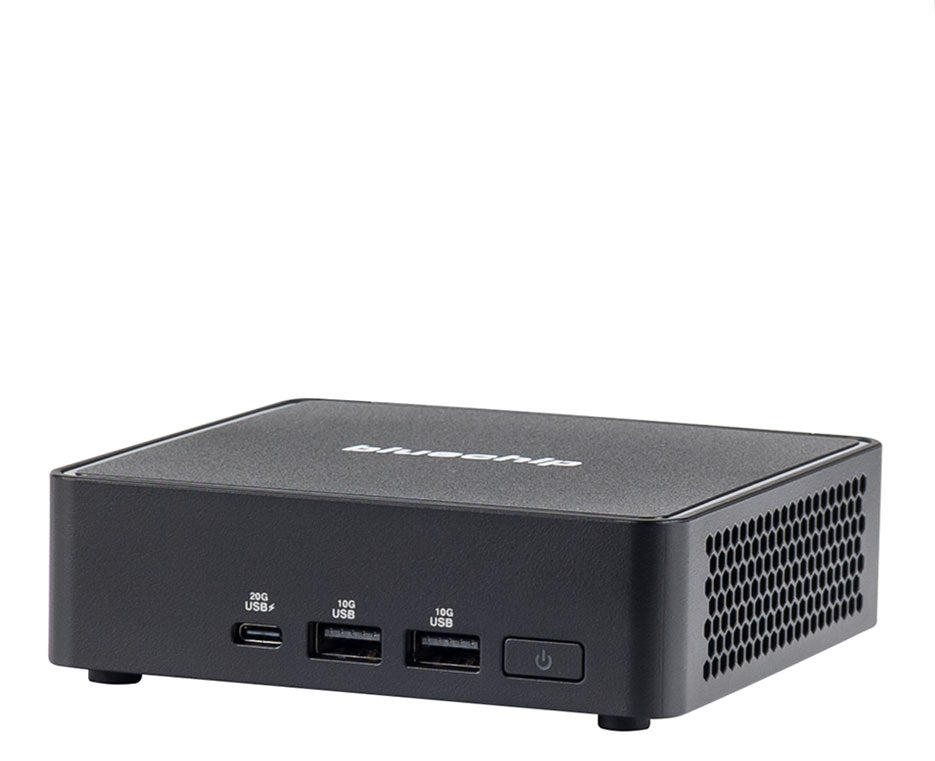 bluechip BUSINESSline M1570 Intel Core 7 240H 16 GB DDR5-SDRAM 500 GB SSD Windows 11 Pro Mini PC Mini-PC Schwarz