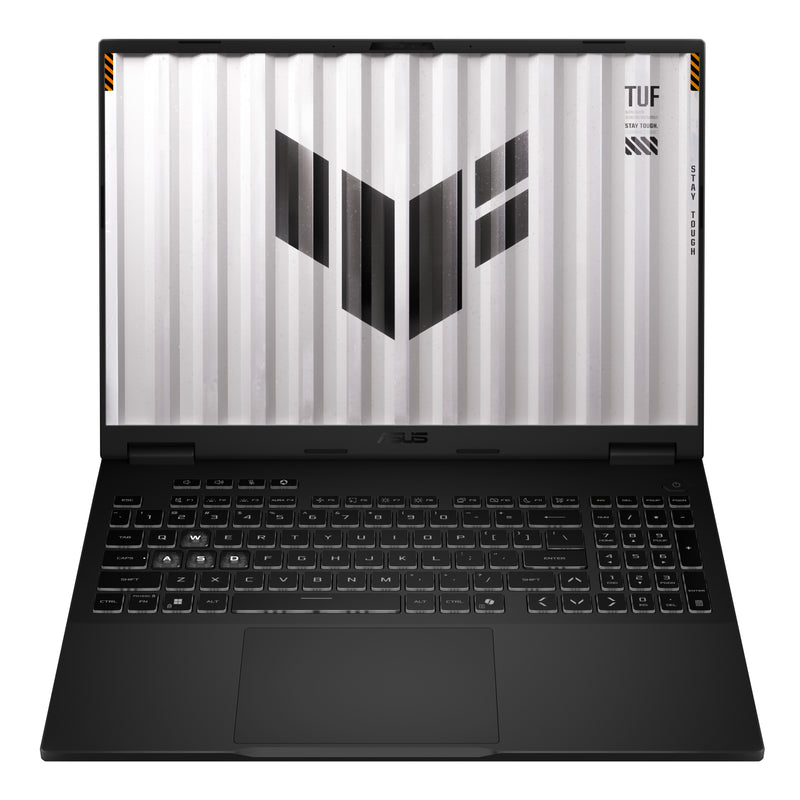 ASUS TUF Gaming F16 FX608JHI-TU382W Intel® Core™ i7 i7-14650HX Laptop 40,6 cm (16") WUXGA 16 GB DDR5-SDRAM 512 GB SSD NVIDIA GeForce RTX 5050 Laptop GPU Wi-Fi 6E (802.11ax) Windows 11 Home Grau