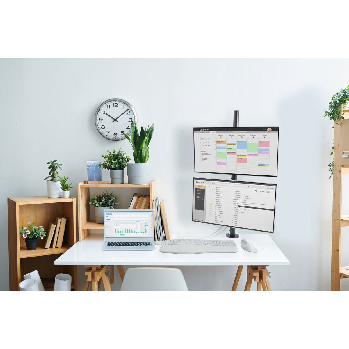 Kensington Vertikaler Dual Monitorarm