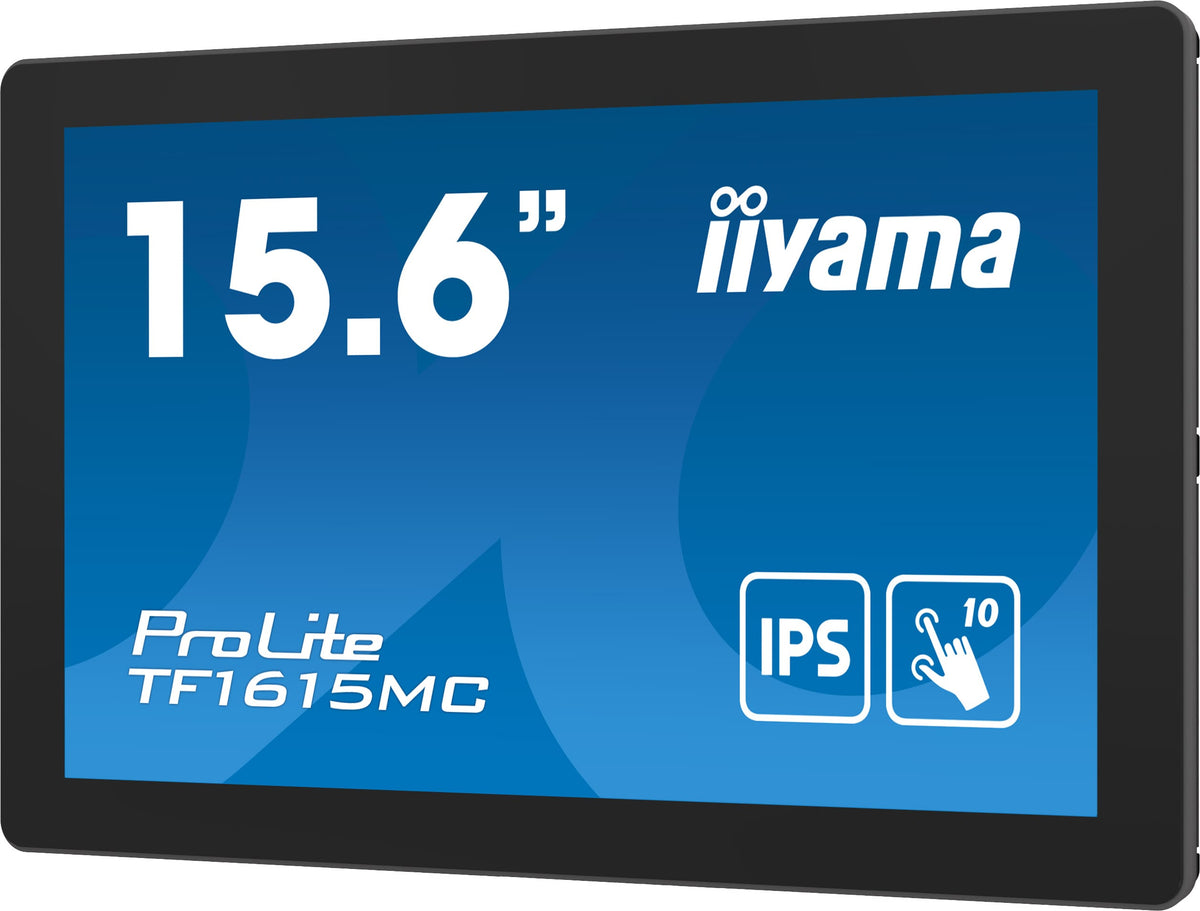 iiyama ProLite TF1615MC-B1 Computerbildschirm 39,6 cm (15.6") 1920 x 1080 Pixel Full HD Touchscreen Schwarz
