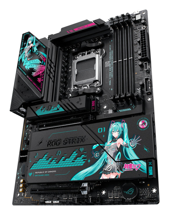 ASUS ROG STRIX X870E-H GAMING WIFI7 HATSUNE MIKU EDITION AMD X870E Sockel AM5 ATX
