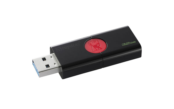 Kingston Technology DataTraveler 106 USB-Stick 32 GB USB Typ-A 3.2 Gen 1 (3.1 Gen 1) Schwarz, Rot