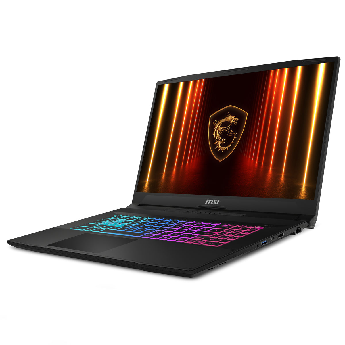 MSI Katana 17 HX B14WGK-061XDE Intel® Core™ i7 i7-14650HX Laptop 43,9 cm (17.3") Quad HD 16 GB DDR5-SDRAM 1 TB SSD NVIDIA GeForce RTX 5070 Wi-Fi 6E (802.11ax) FreeDOS Schwarz