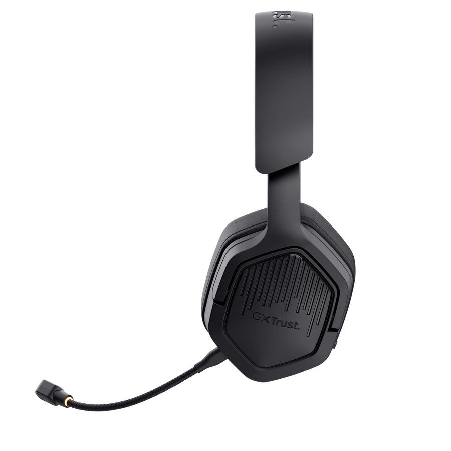 Trust GXT 493PS Carus Kopfhörer Verkabelt & Kabellos Kopfband Gaming Bluetooth Schwarz