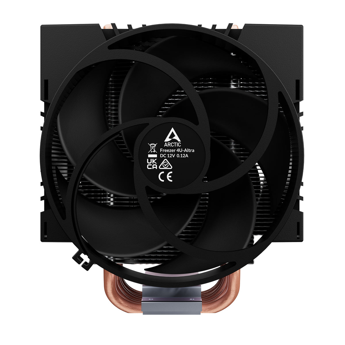 ARCTIC Freezer 4U-Altra Prozessor Luftkühlung 12 cm Schwarz 1 Stück(e)