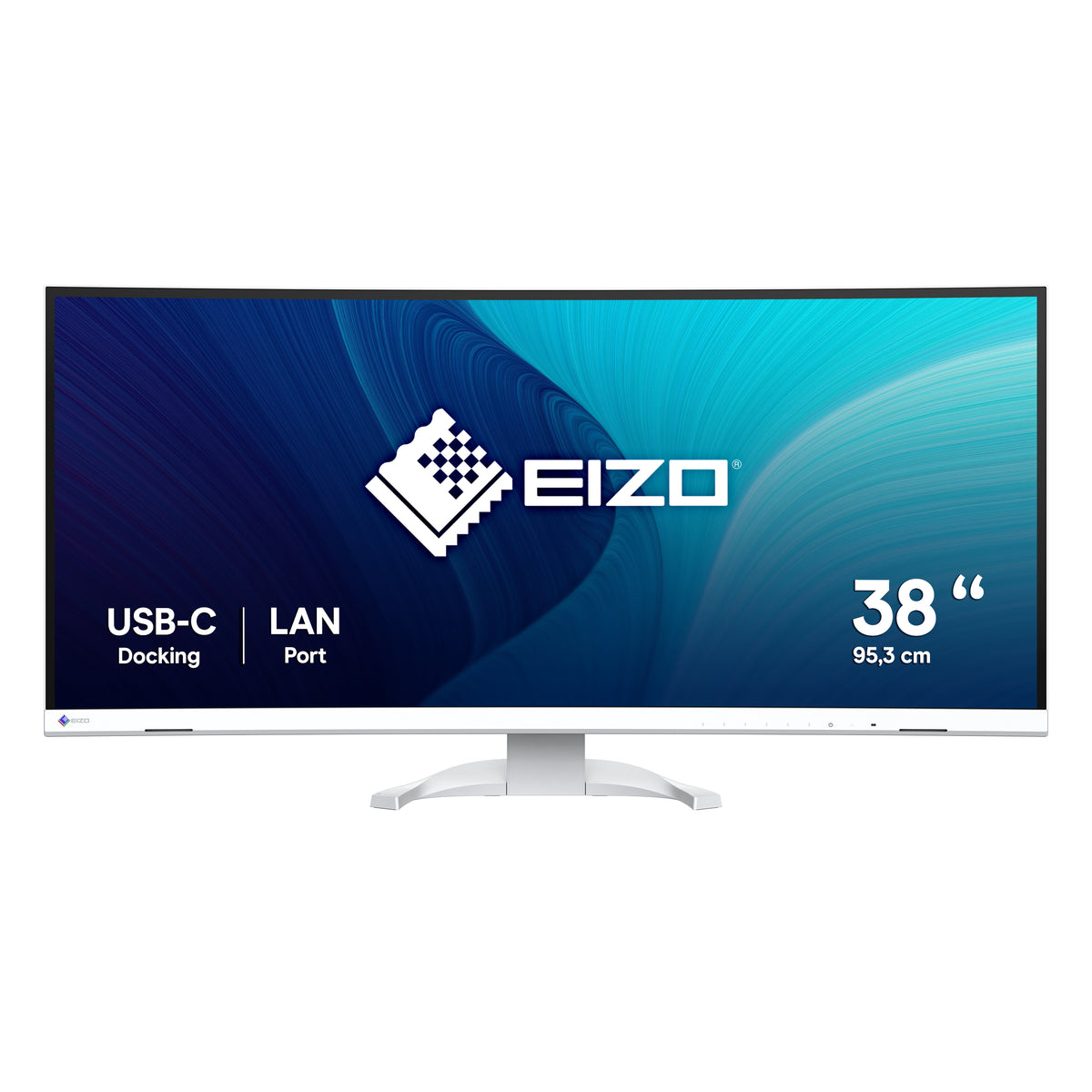EIZO FlexScan EV3851X-WT Écran d'ordinateur 95,2 cm (37.5") 3840 x 1600 pixels UltraWide Quad HD+ LCD Blanc