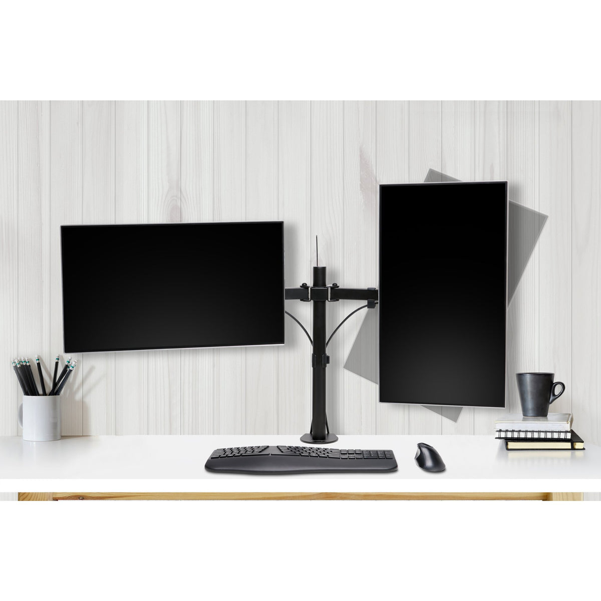 Kensington SmartFit Ergo Verlängerter Dual Monitorarm