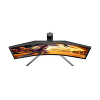 AOC G4 CU34G4CAP Écran d'ordinateur 86,4 cm (34") 3440 x 1440 pixels UltraWide Quad HD LCD Noir, Rouge