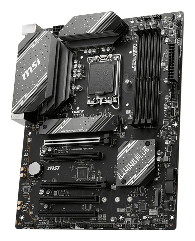 MSI B760 GAMING PLUS WIFI Motherboard Intel B760 LGA 1700 ATX