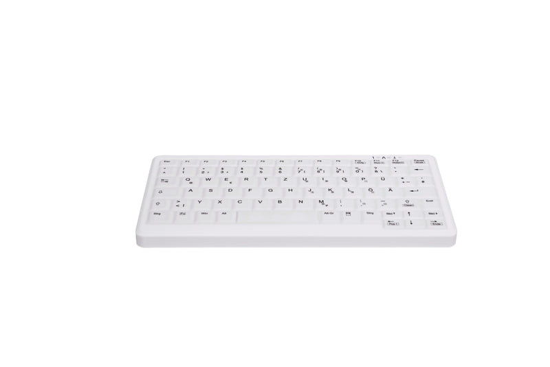Contour Design Active Key Contour ClassicClean Medizinische Tastatur Abnehmbare Abdeckung Mini Kabelgebunden Weiß DE C4110