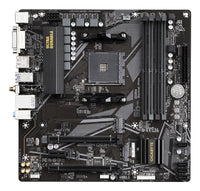 GIGABYTE B550M DS3H AC Mainboard – AMD Ryzen 5000 CPUs, 5+3 Phasen VRM, bis zu 4733 MHz DDR4, 1xPCIe 4.0 + 1xPCIe 3.0 M.2, Wi-Fi 5, 1GbE LAN, USB 3.2 Gen 1