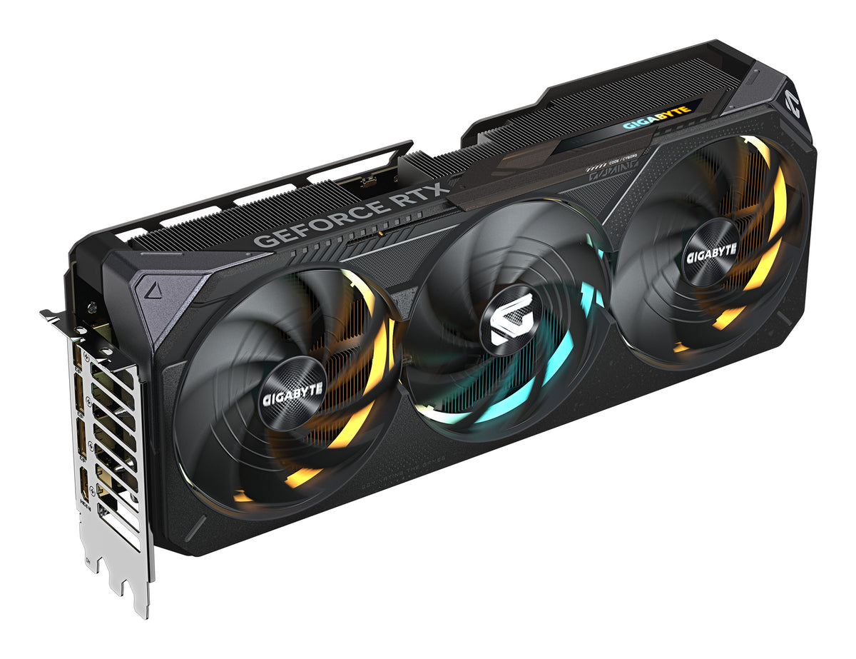 GIGABYTE GeForce RTX 5080 GAMING OC 16G Grafikkarte - 16GB GDDR7, 256 Bit, PCI-E 5.0, 2730MHz Core Clock, 3 x DisplayPort, 1 x HDMI, GV-N5080GAMING OC-16GD