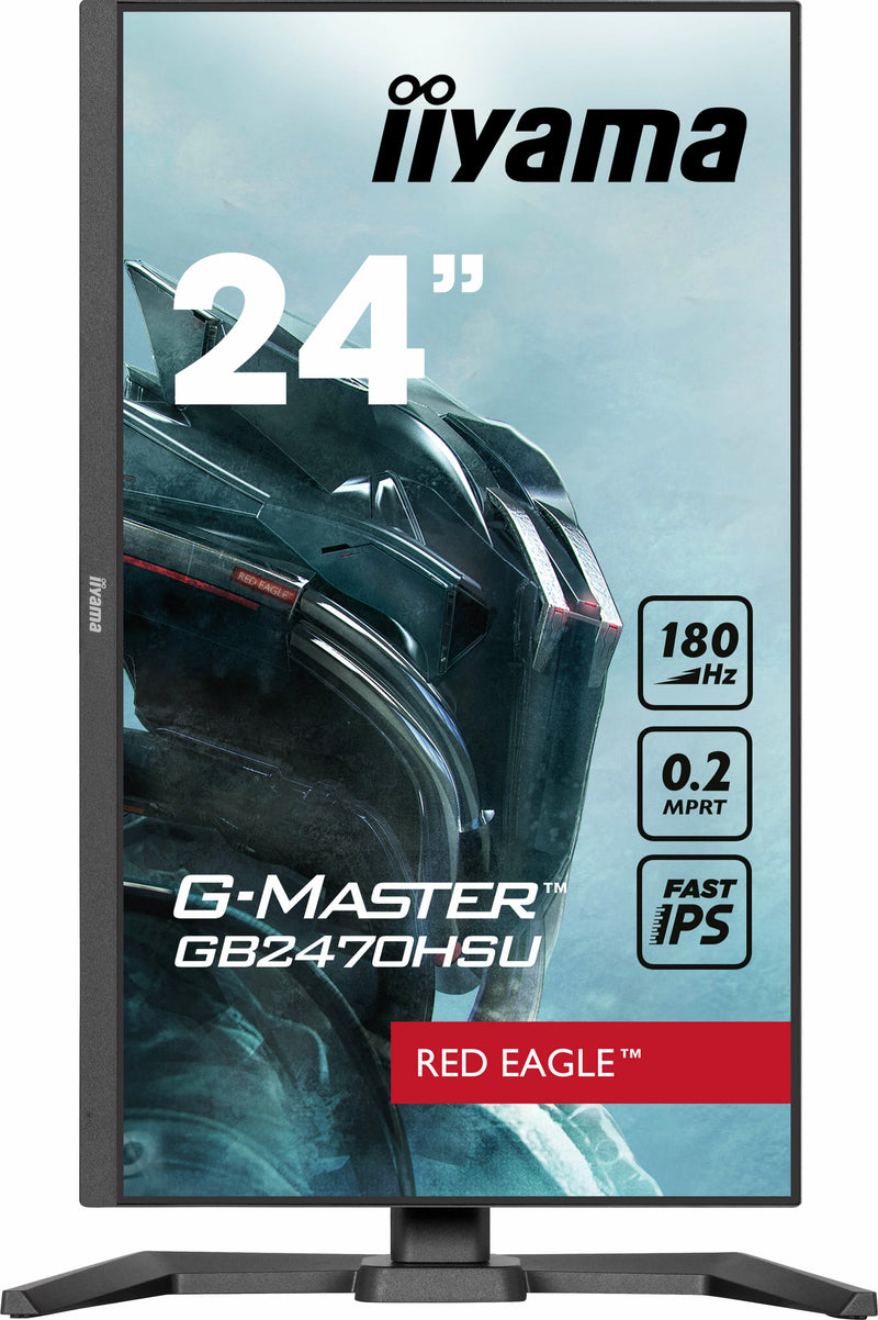 iiyama G-MASTER GB2470HSU-B6 Computerbildschirm 60,5 cm (23.8") 1920 x 1080 Pixel Full HD LCD Schwarz
