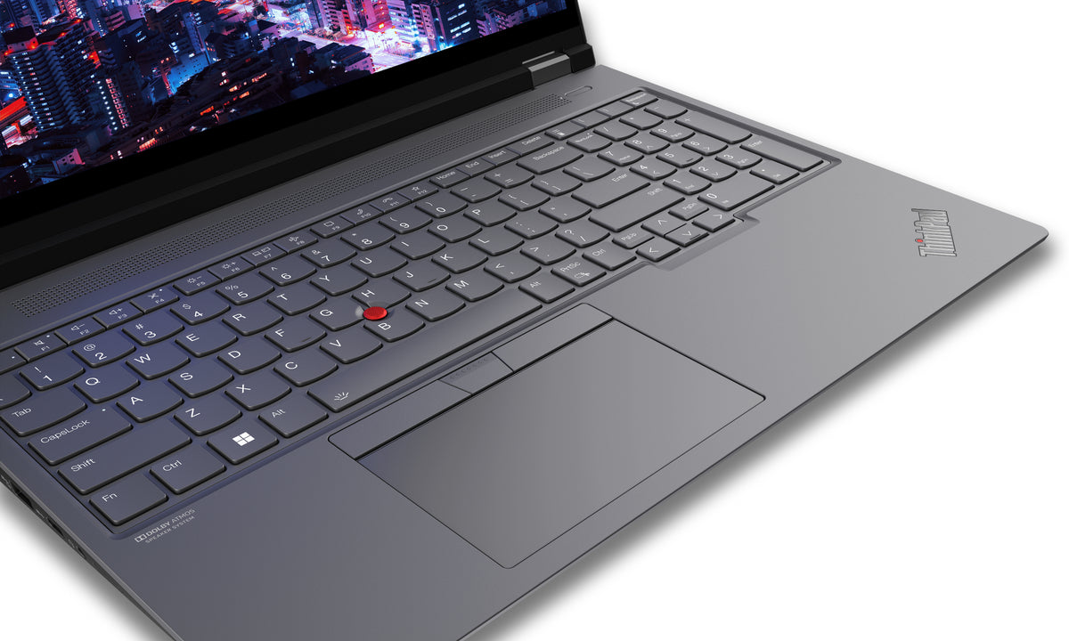 Lenovo ThinkPad P16 Gen 2 Intel® Core™ i7 i7-13700HX Mobiler Arbeitsplatz 40,6 cm (16") WQXGA 32 GB DDR5-SDRAM 1 TB SSD NVIDIA RTX 2000 Ada Wi-Fi 6E (802.11ax) Windows 11 Pro Grau, Schwarz Deutsch