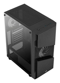 Aerocool Menace Saturn RGB Midi Tower Schwarz