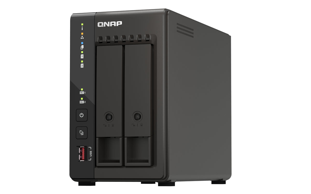 QNAP QVP-21C NAS & Speicherserver Tower Intel® Celeron® J6412 8 GB DDR4 0 TB QVR Pro Schwarz