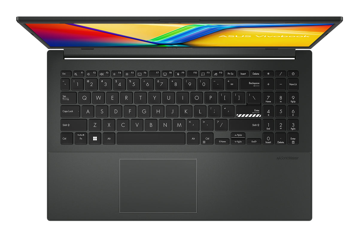 ASUS Vivobook Go 15 E1504FA-BQ1967 AMD Ryzen™ 5 7520U Laptop 39,6 cm (15.6") Full HD 8 GB LPDDR5-SDRAM 512 GB SSD Wi-Fi 6E (802.11ax) Schwarz
