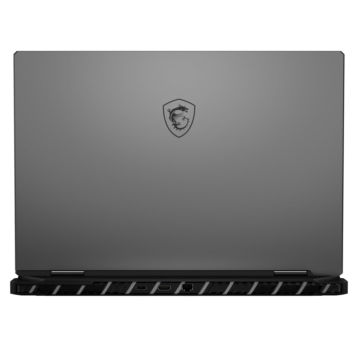 MSI CreatorPro X18 HX A14VMG-023FR Intel® Core™ i9 i9-14900HX Mobiler Arbeitsplatz 45,7 cm (18") WQUXGA 128 GB DDR5-SDRAM 4 TB SSD NVIDIA RTX 5000 Ada Wi-Fi 7 (802.11be) Windows 11 Pro Grau