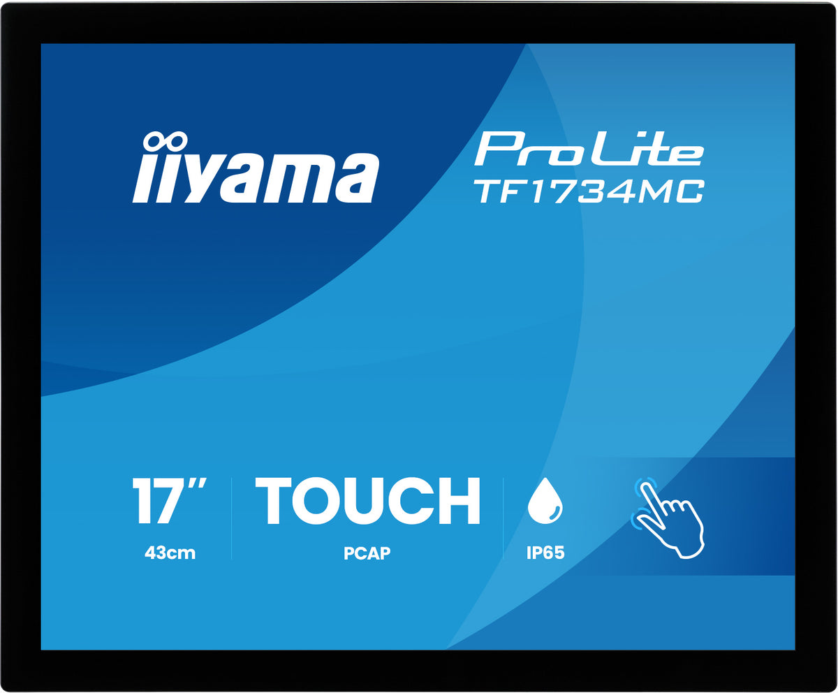 iiyama ProLite TF1734MC-B8X Computerbildschirm 43,2 cm (17") 1280 x 1024 Pixel Touchscreen