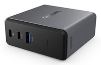 Lenovo X9 Charging GaN Dock Kabelgebunden USB 3.2 Gen 2 (3.1 Gen 2) Type-C Grau