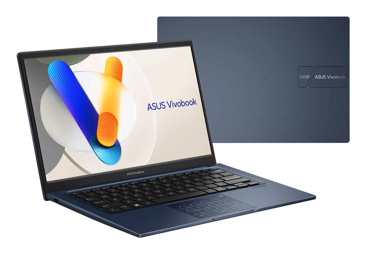 ASUS Vivobook 14 X1404VA-DISEB2157W Intel Core 5 120U Laptop 35,6 cm (14") Full HD 16 GB DDR5-SDRAM 512 GB SSD Wi-Fi 6 (802.11ax) Windows 11 Home Blau