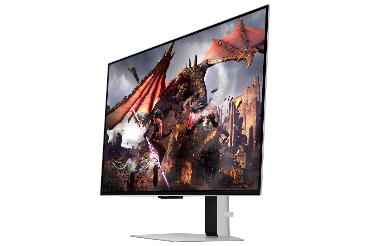 Samsung G80SD Computerbildschirm 81,3 cm (32") 3840 x 2160 Pixel 4K Ultra HD OLED Silber
